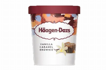 Vanilla Caramel Brownie